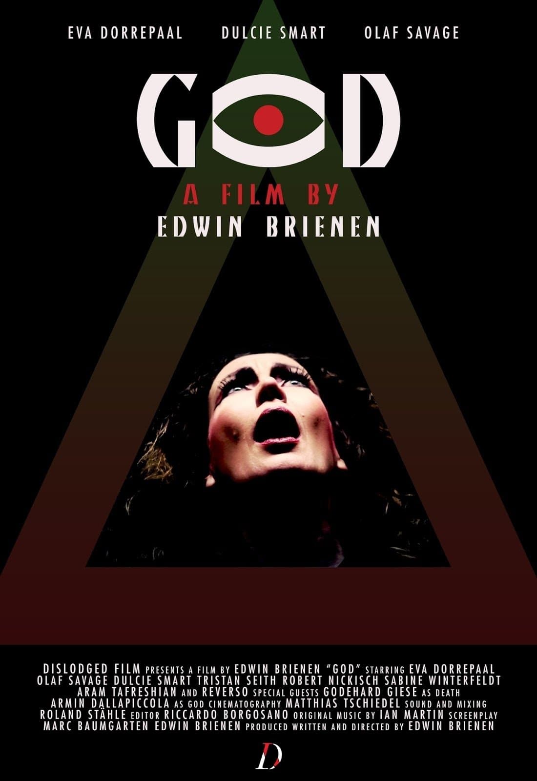 Poster backdrop for God