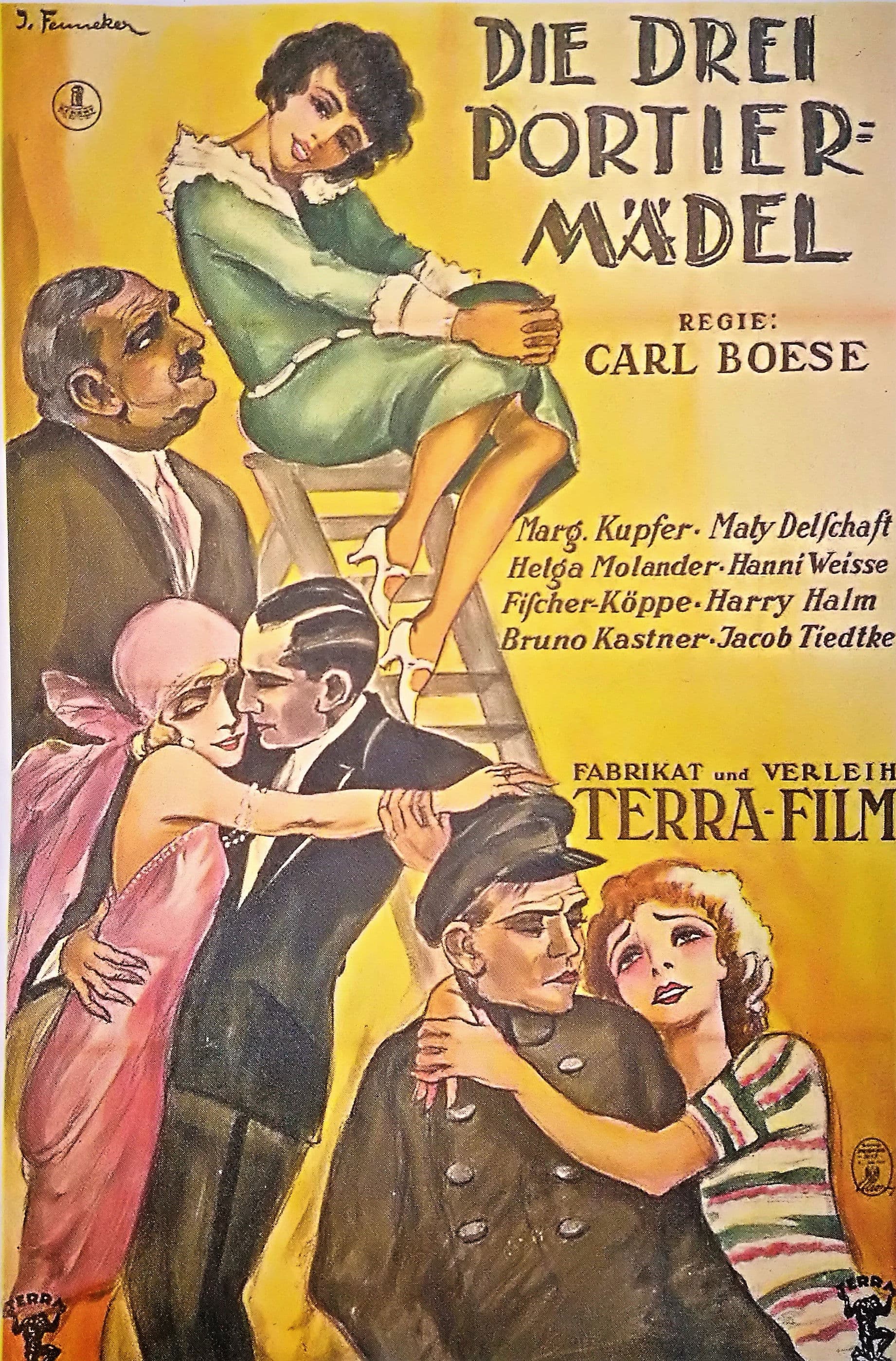 Poster backdrop for Die drei Portiermädel