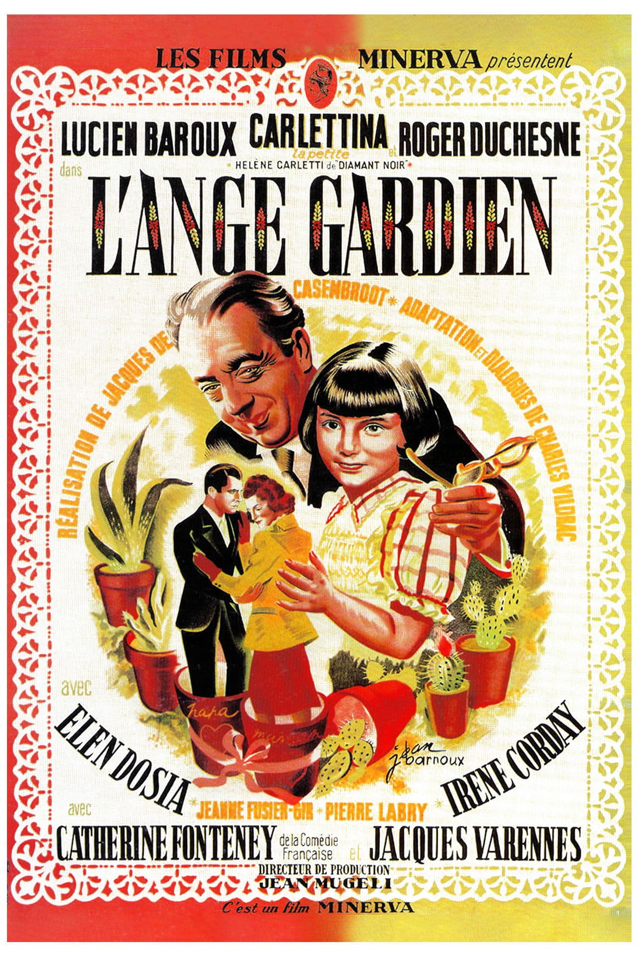 Poster backdrop for L'Ange Gardien