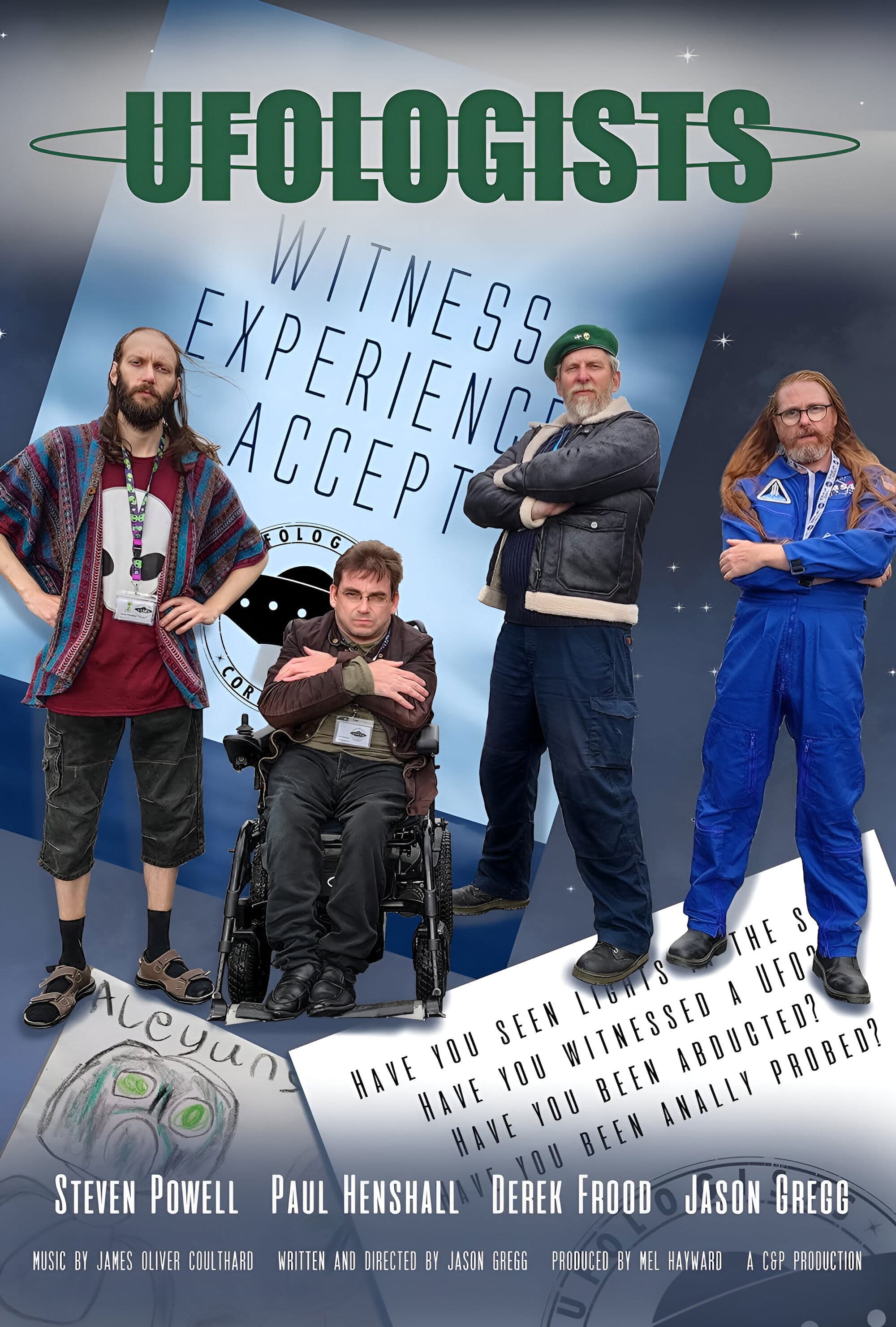 Poster backdrop for UFOLOGISTS