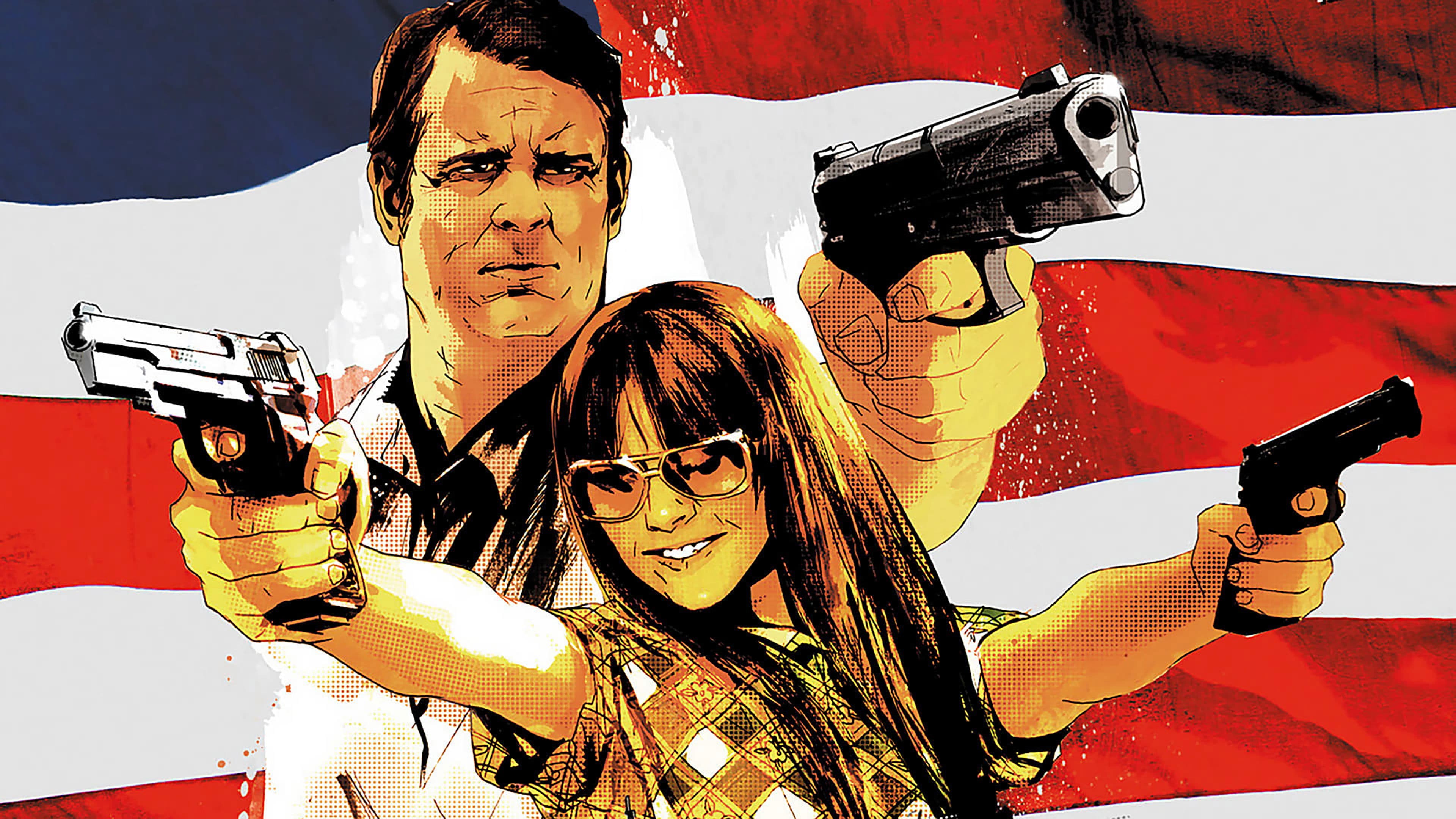 Poster backdrop for God Bless America