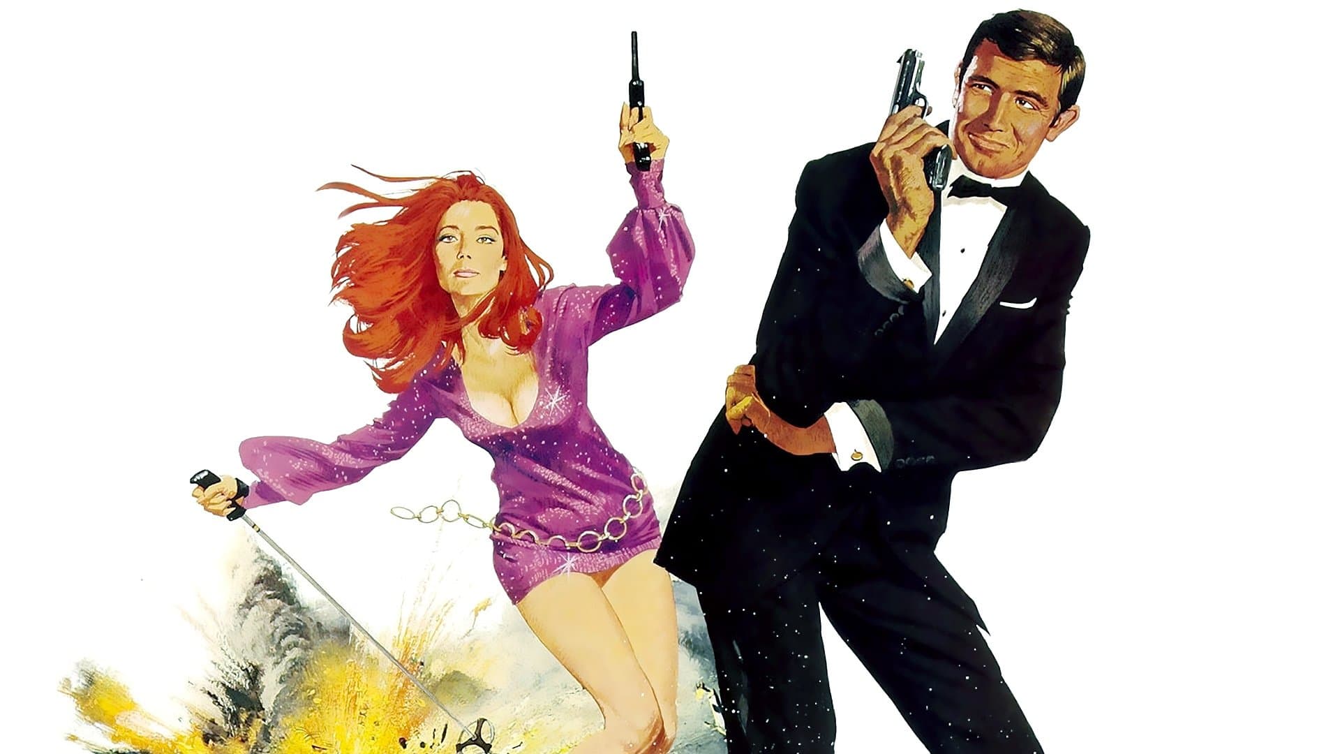 Poster backdrop for On Her Majesty's Secret Service
