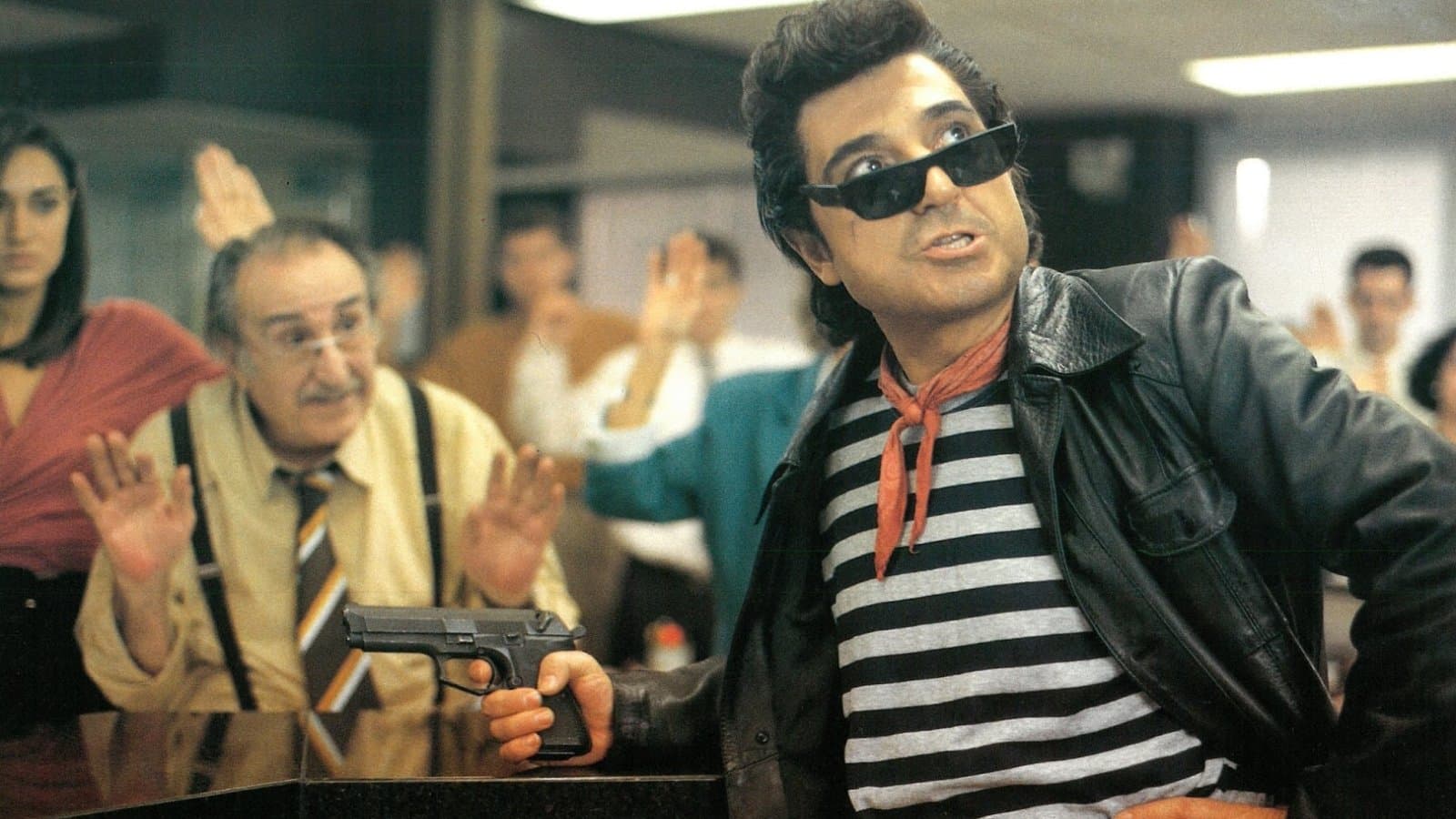 Poster backdrop for ¡Semos peligrosos! (Uséase Makinavaja 2)