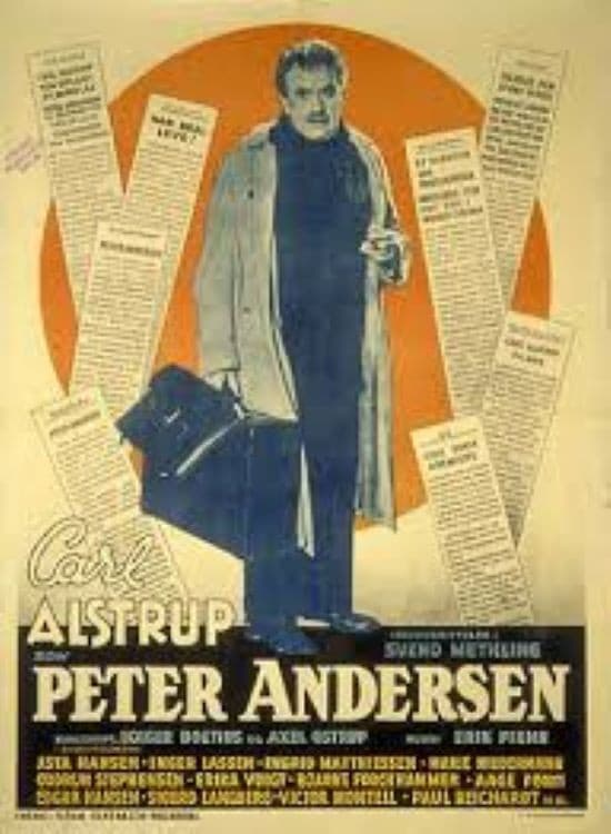 Poster backdrop for Peter Andersen