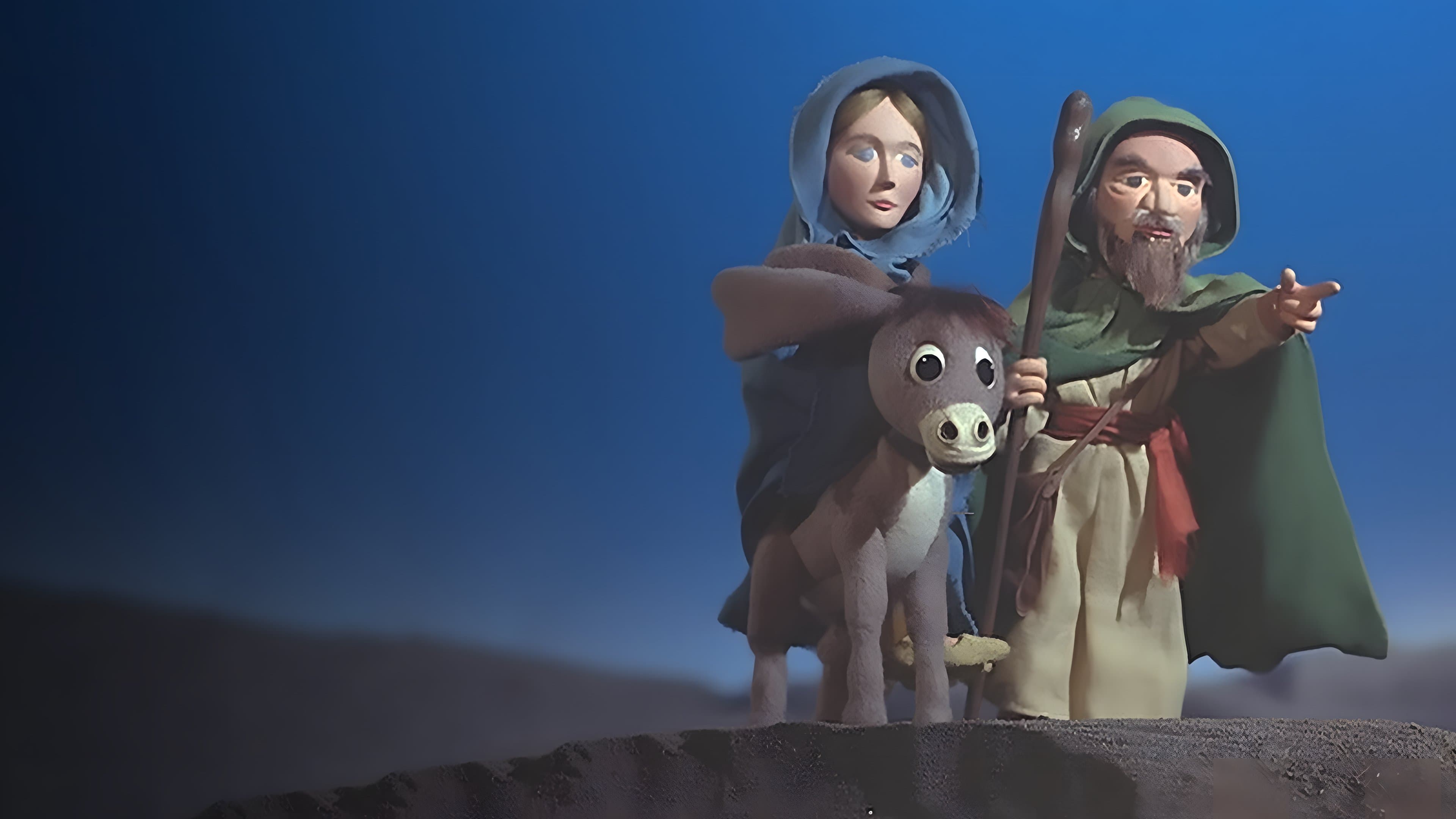 Poster backdrop for Nestor, the Long-Eared Christmas Donkey