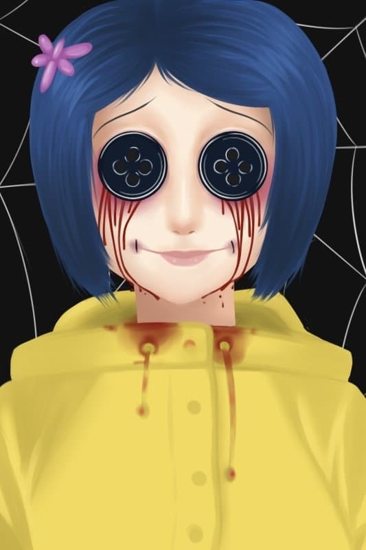 Poster backdrop for Coraline: Creepy Coraline