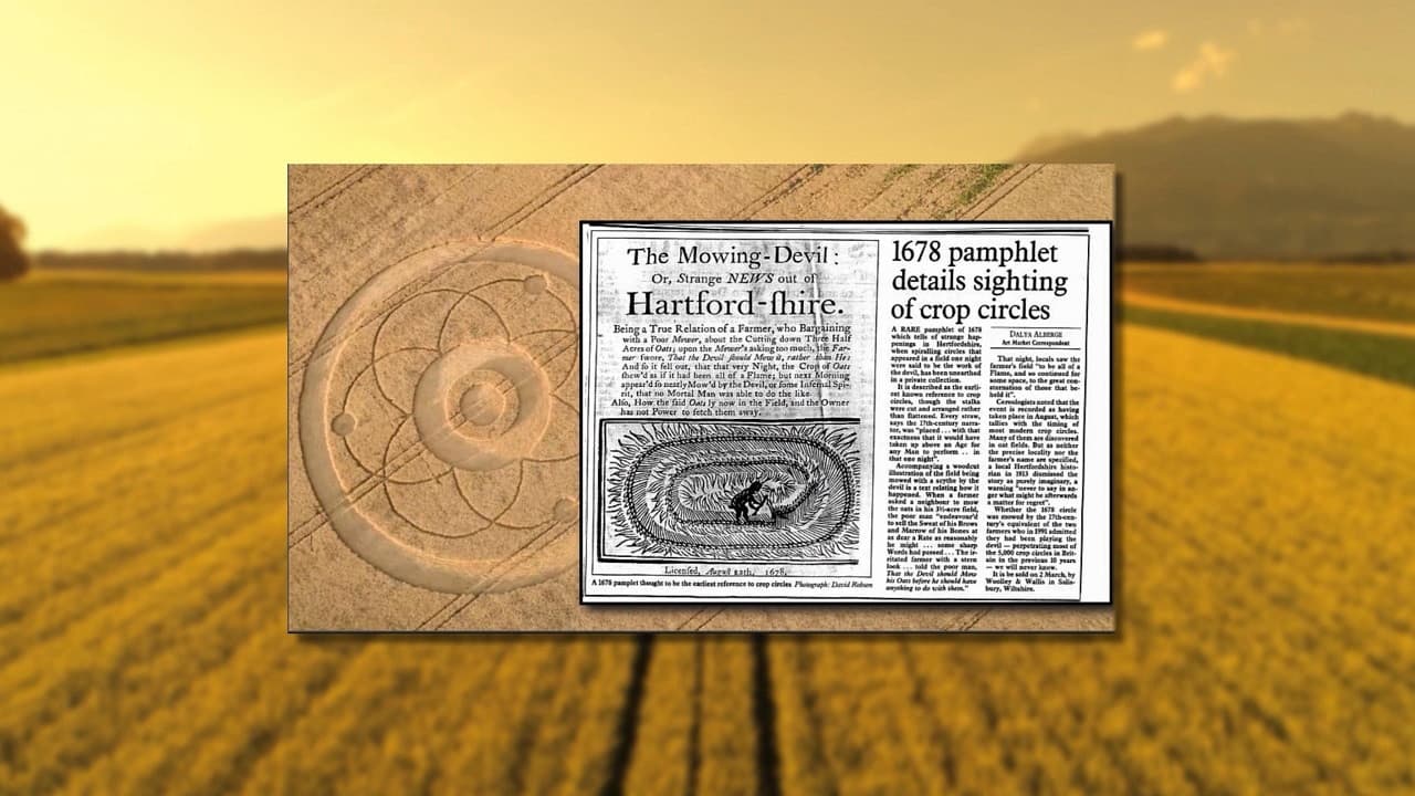 Poster backdrop for Crop Circle Realities