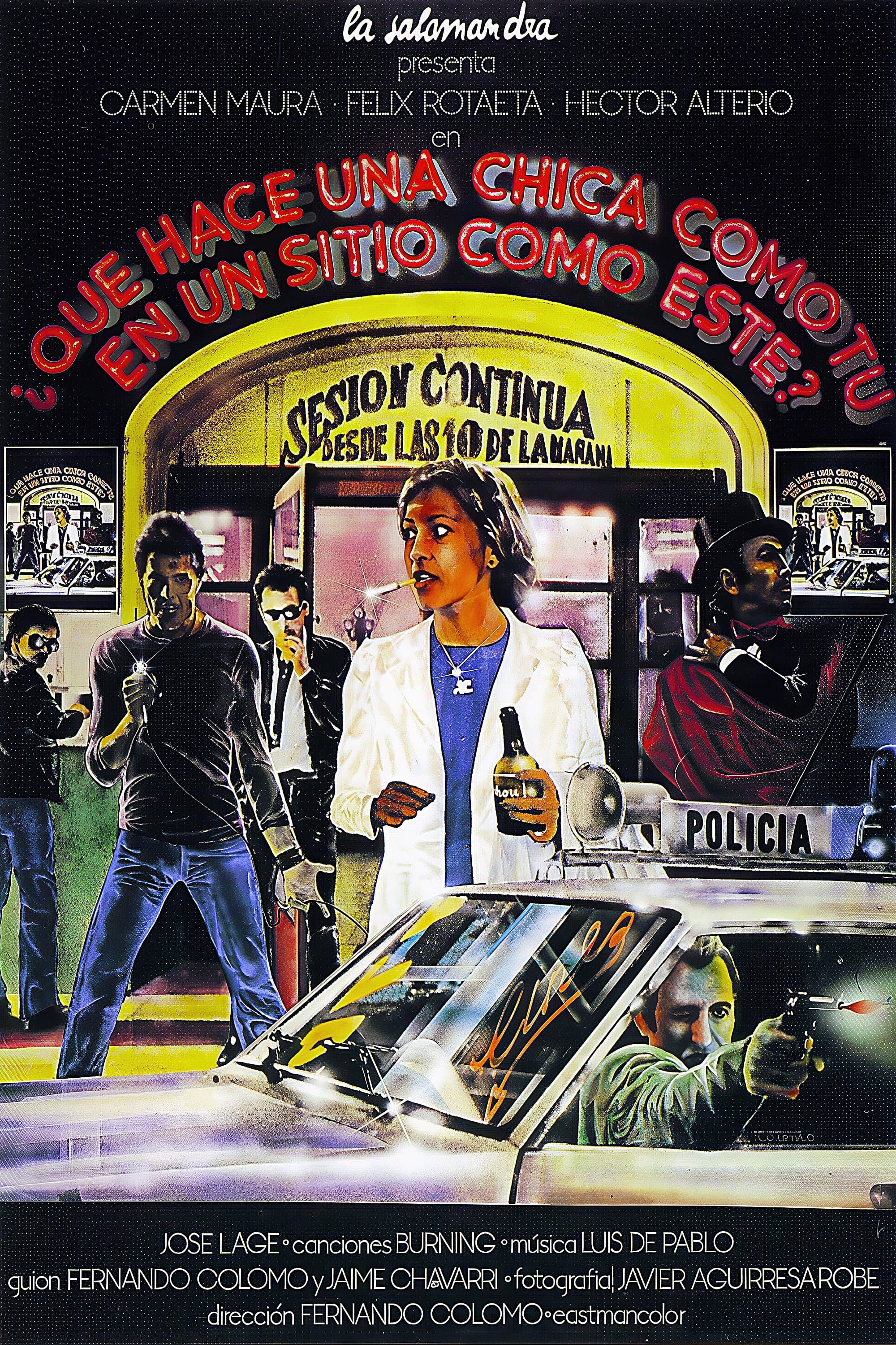 Poster backdrop for What's a Girl Like You Doing in a Place Like This?