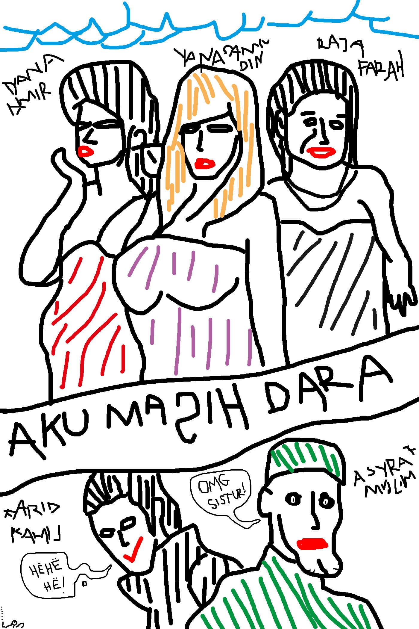 Poster backdrop for Aku Masih Dara