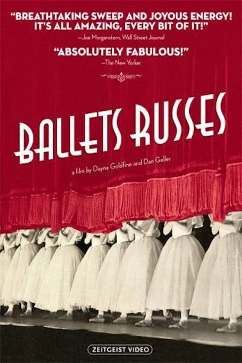 Poster backdrop for Ballets Russes