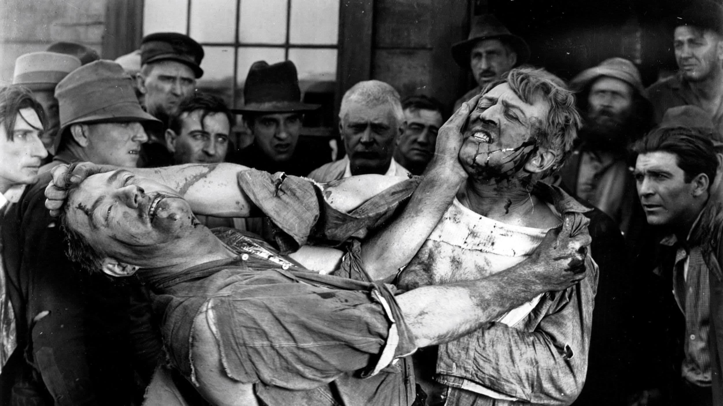 Poster backdrop for Behind the Door