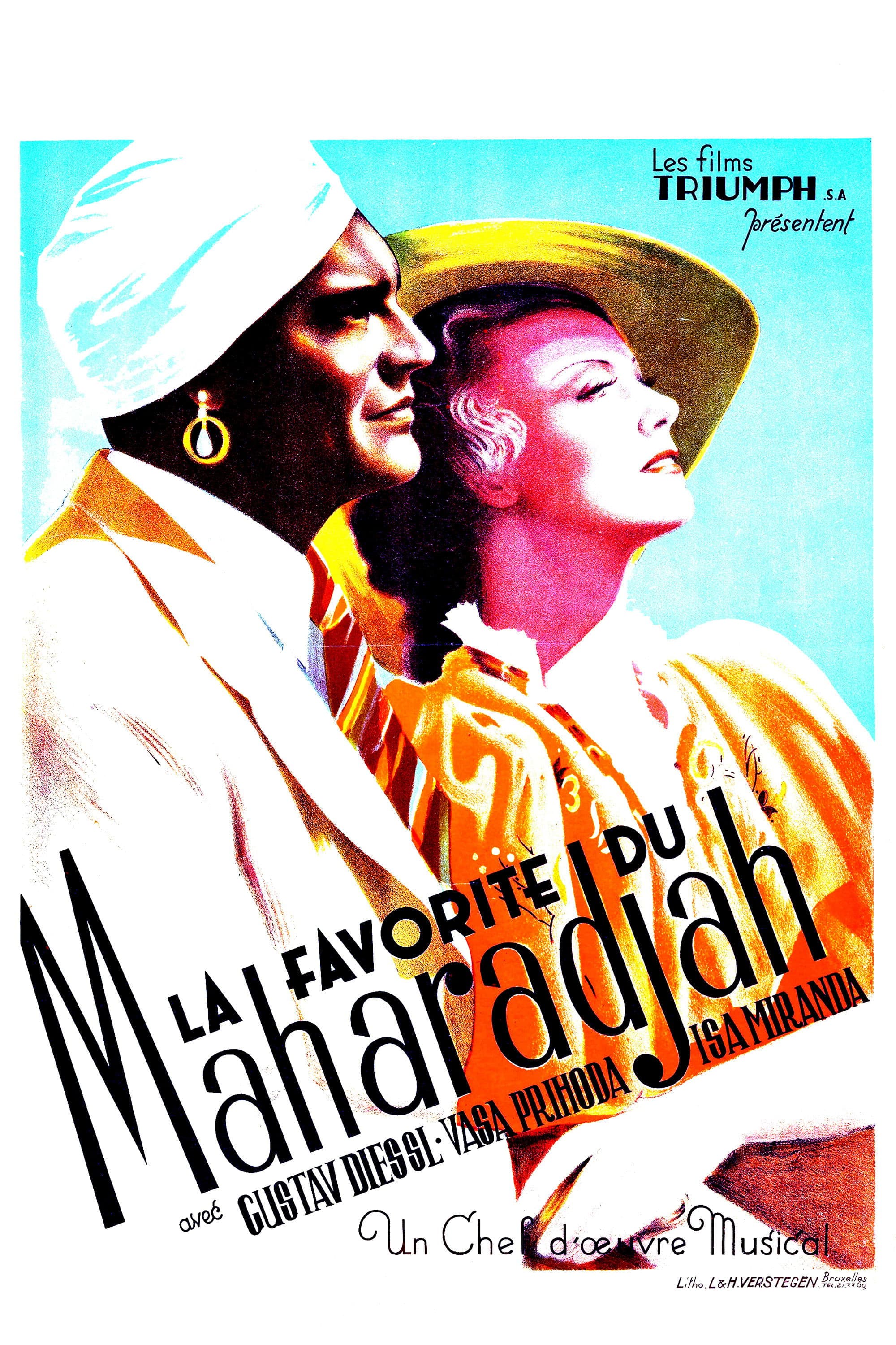 Poster backdrop for The Love of the Maharaja