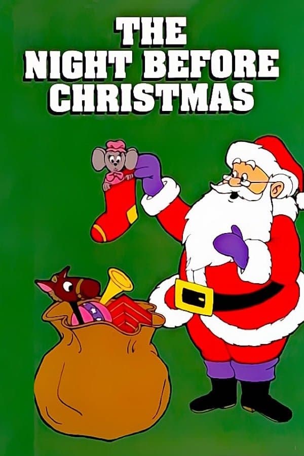 Poster backdrop for The Night Before Christmas