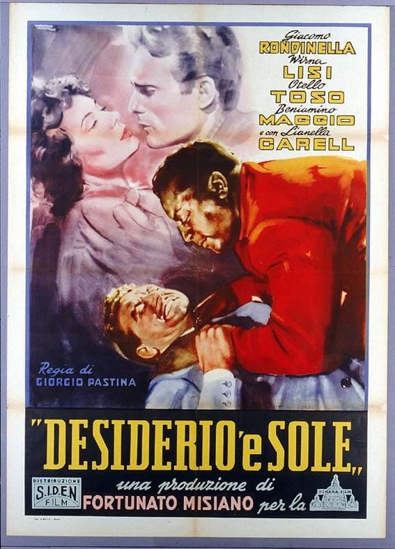 Poster backdrop for Desiderio 'e sole