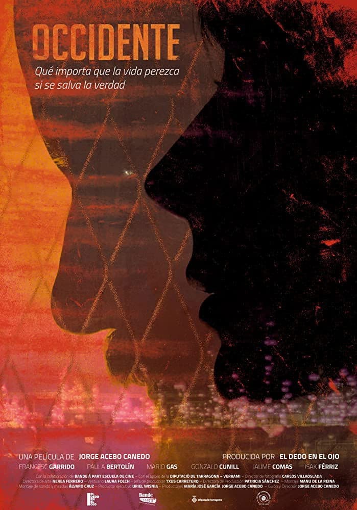 Poster backdrop for West