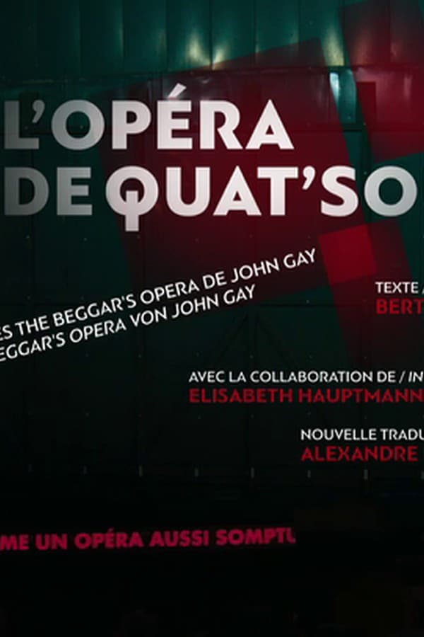 Poster backdrop for Brecht & Weill: Die Dreigroschenoper Festival d'Aix-en-Provence 2023