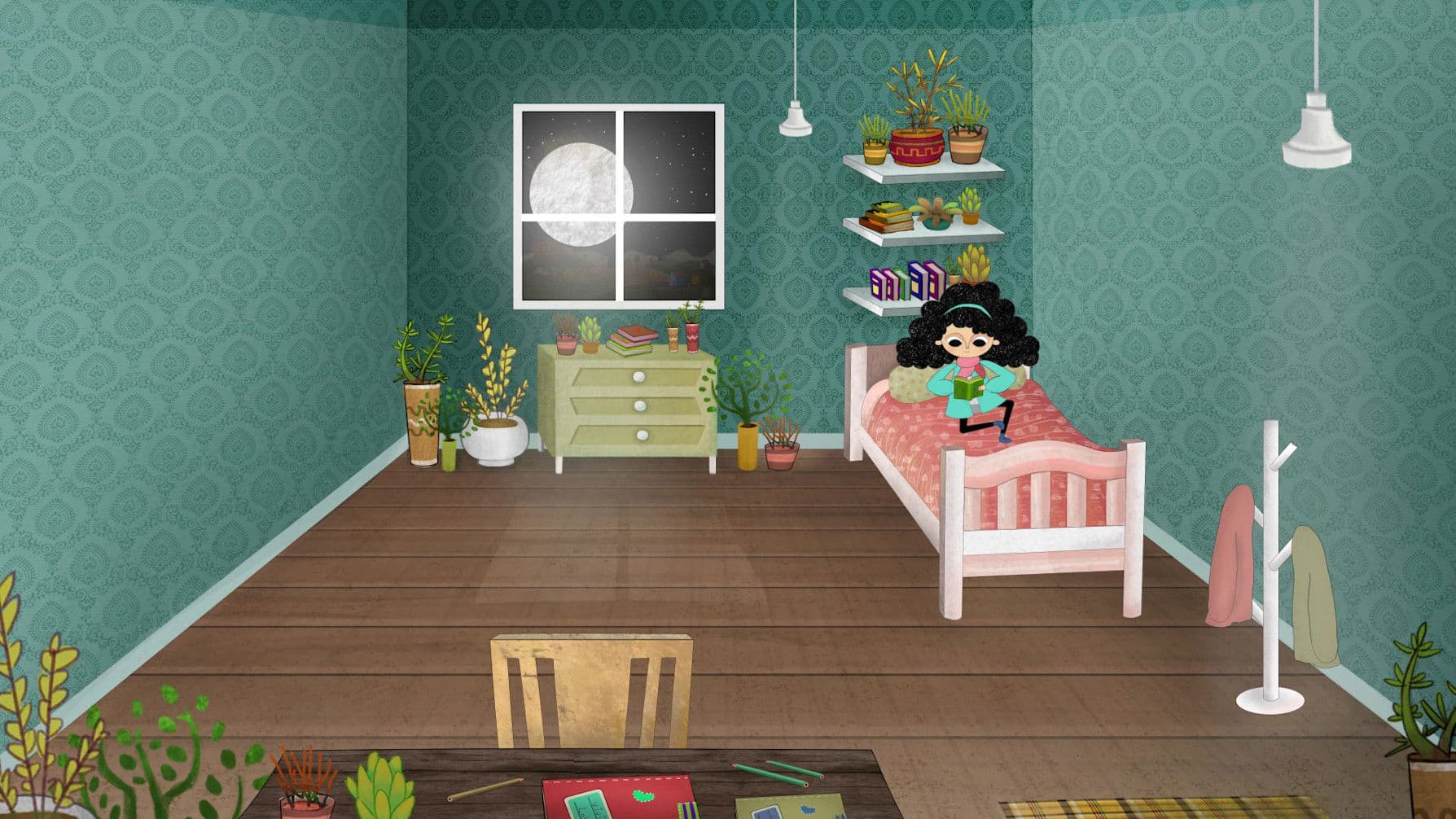 Poster backdrop for Vivi Wolf and the Magical Room