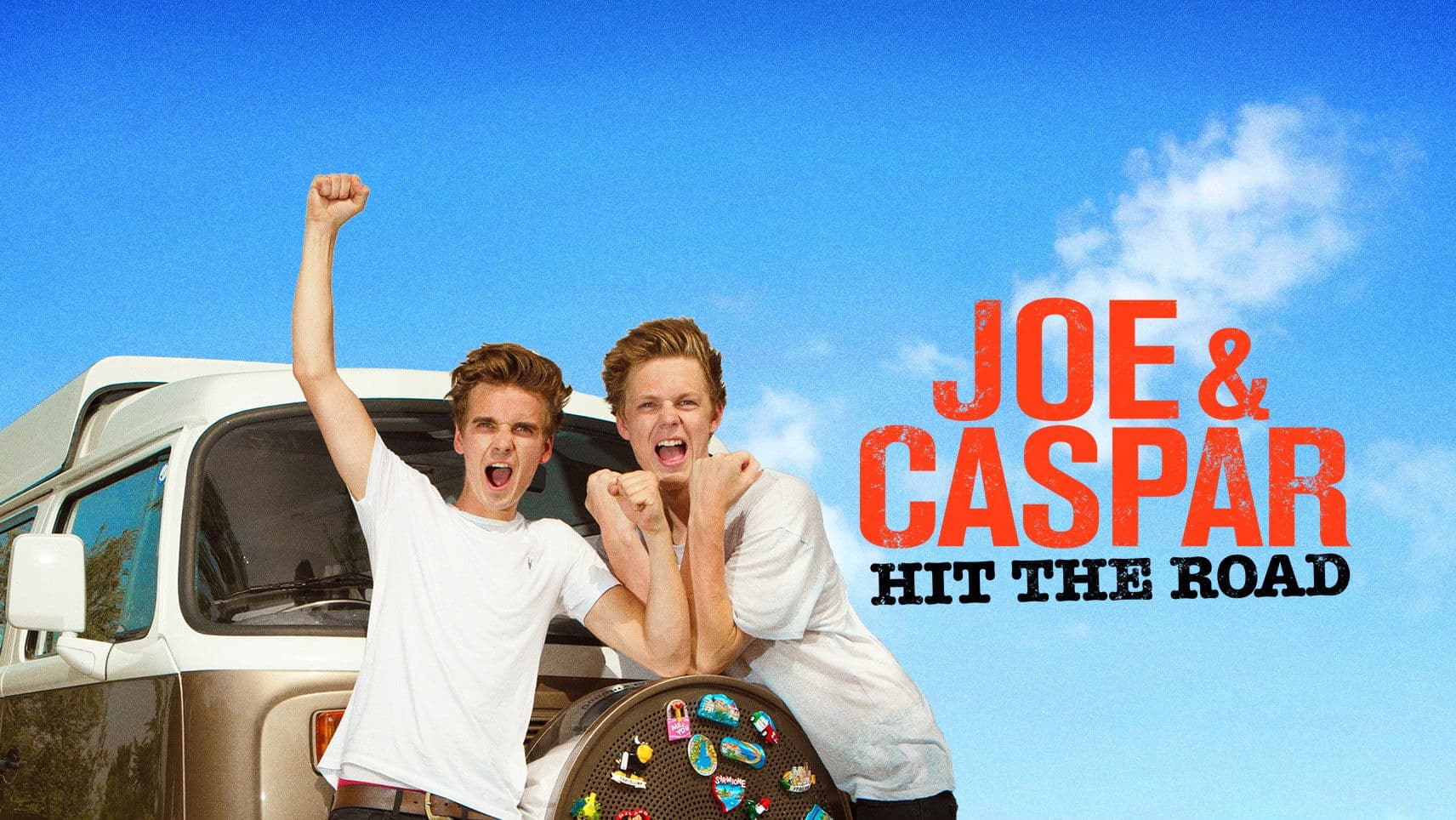 Poster backdrop for Joe & Caspar Hit the Road