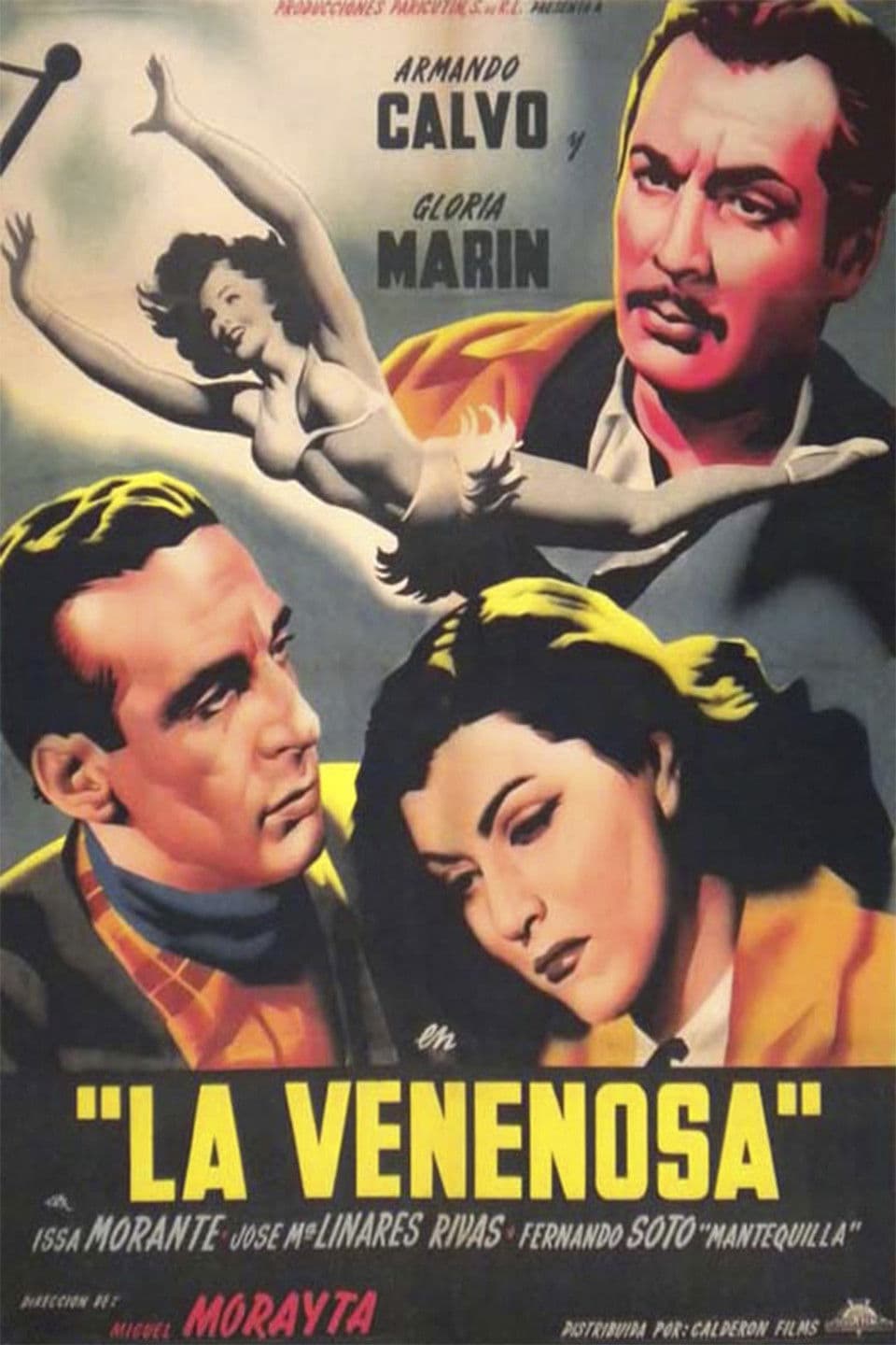 Poster backdrop for La venenosa