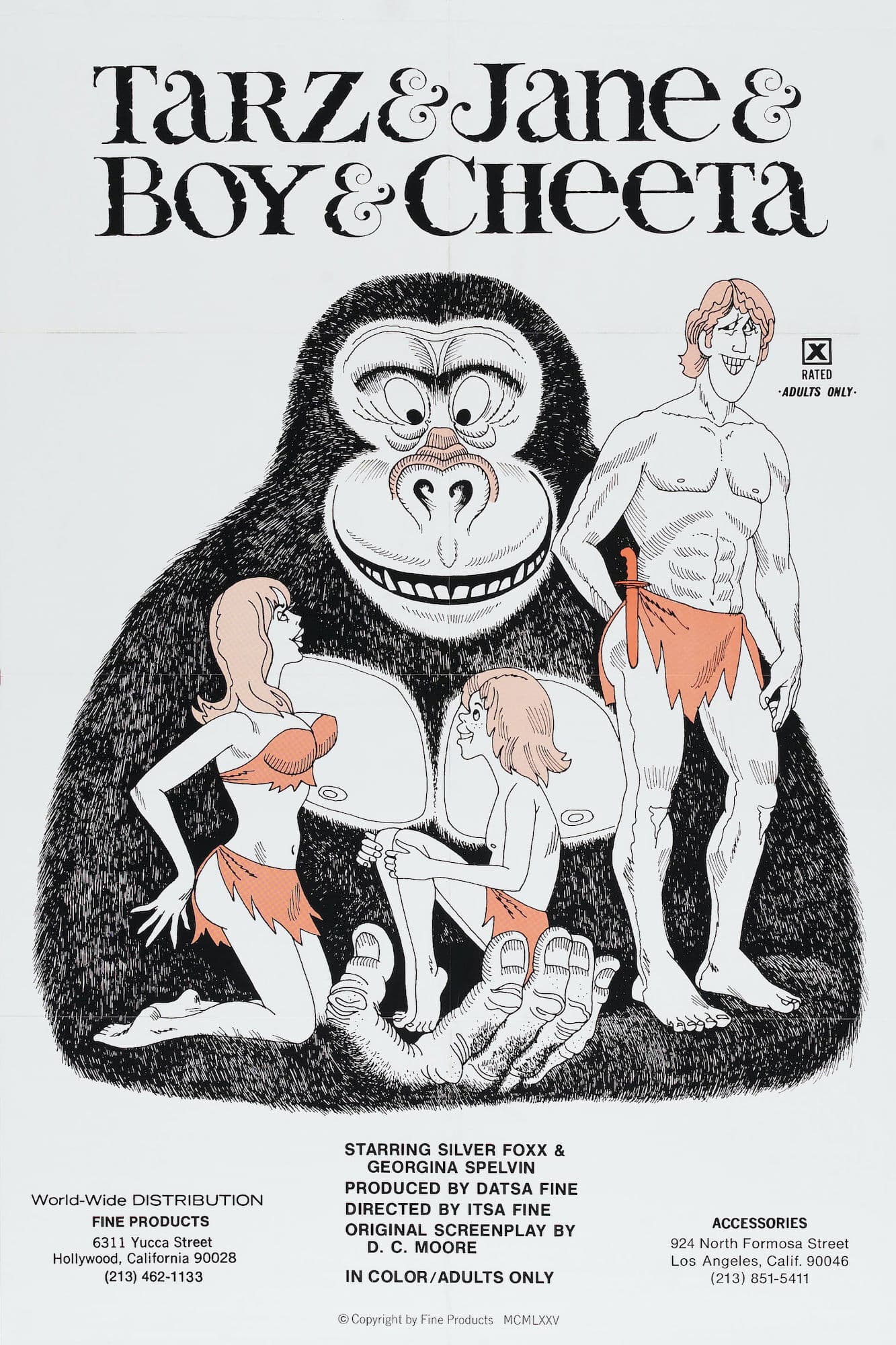 Poster backdrop for Tarz & Jane, Cheeta & Boy