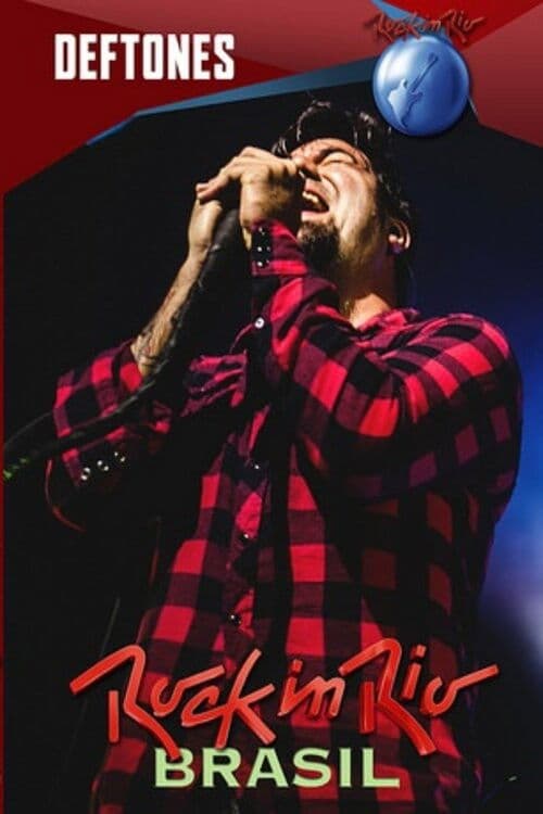 Poster backdrop for Deftones - Rock in Rio (2015) - Brasil