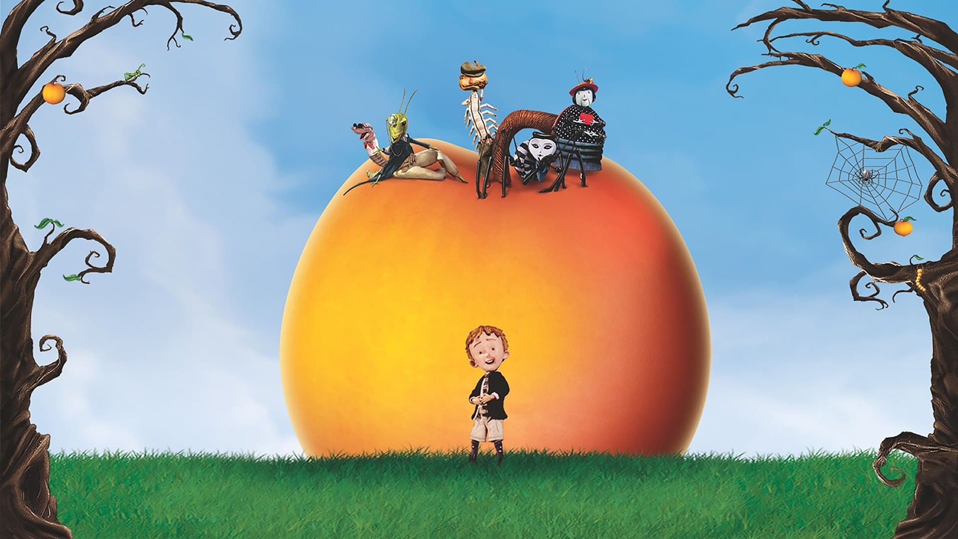 Poster backdrop for James and the Giant Peach
