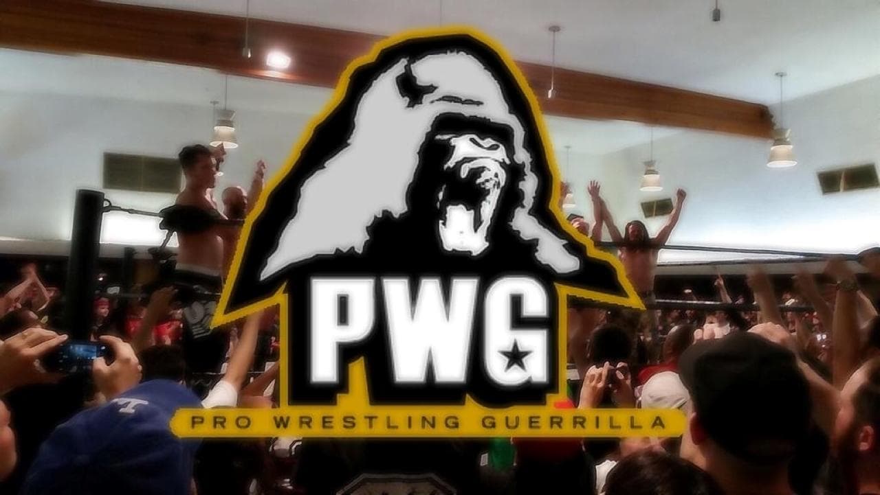 Poster backdrop for PWG: Time Is A Flat Circle