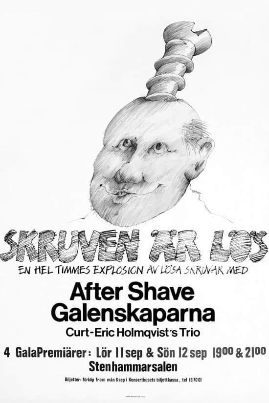 Poster backdrop for Skruven är lös