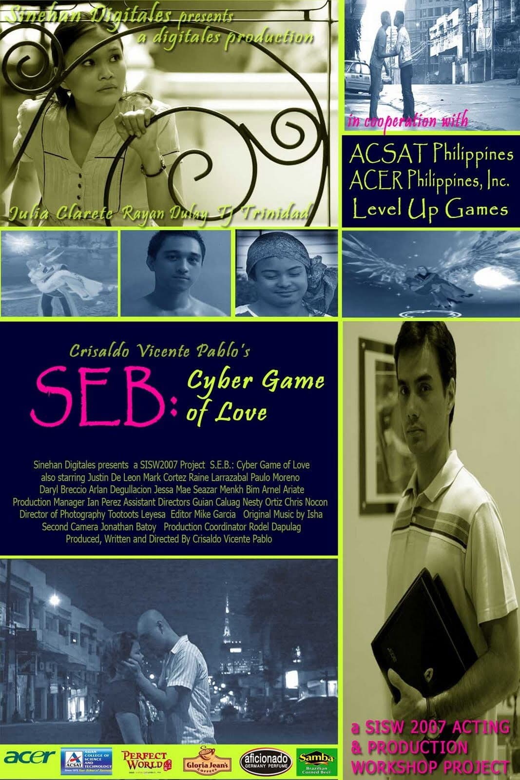 Poster backdrop for SEB: Cyber Game of Love