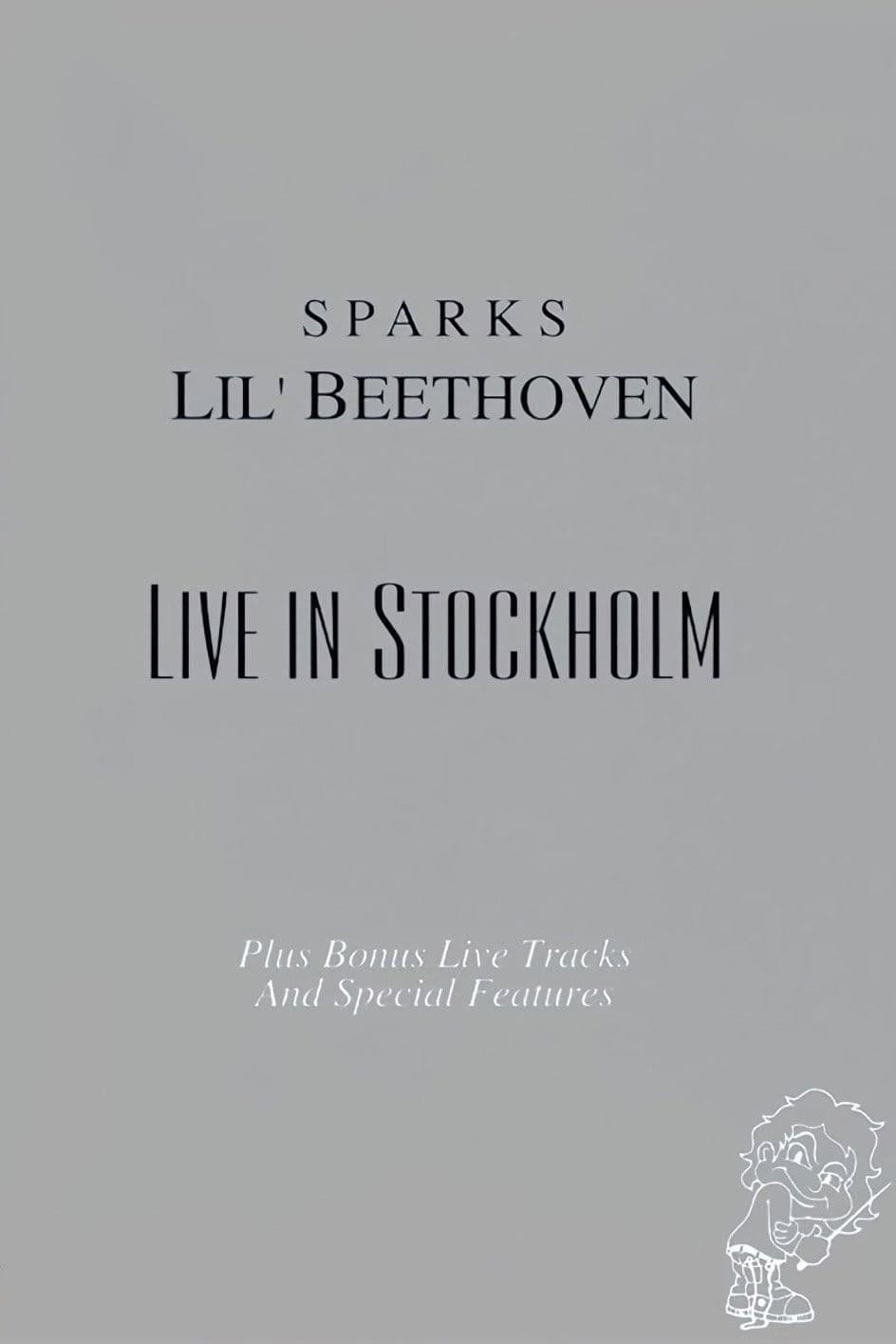 Poster backdrop for Sparks - Lil Beethoven Live in Stockholm