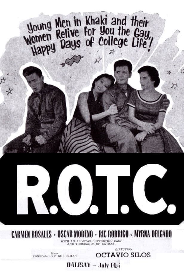 Poster backdrop for R.O.T.C.
