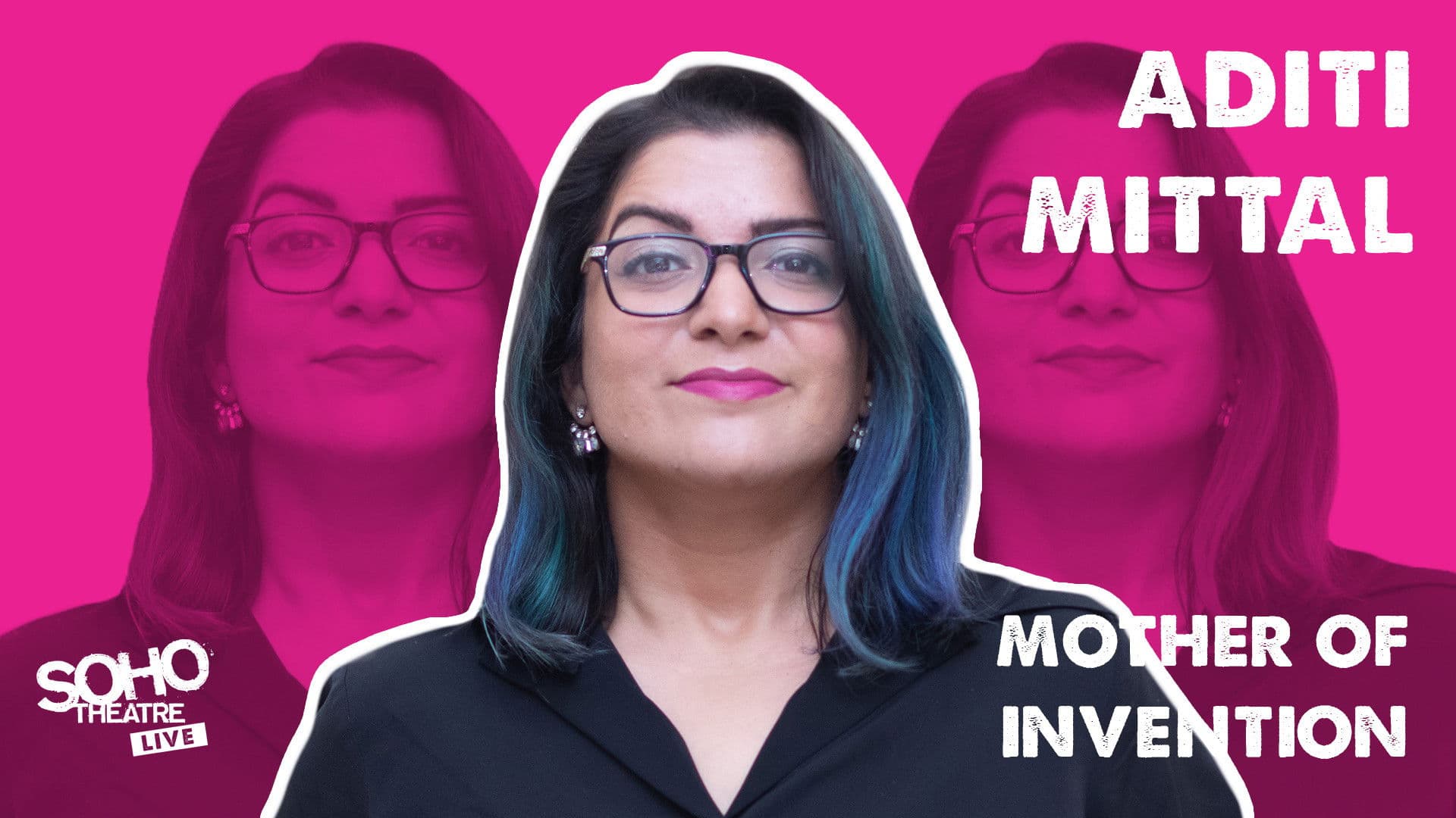 Poster backdrop for Aditi Mittal - Mother of Invention