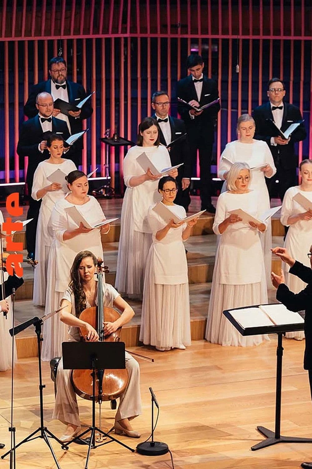 Poster backdrop for Présences Festival 2022 Murail, Gaussin, Gaxie, Soh, and Amarouch