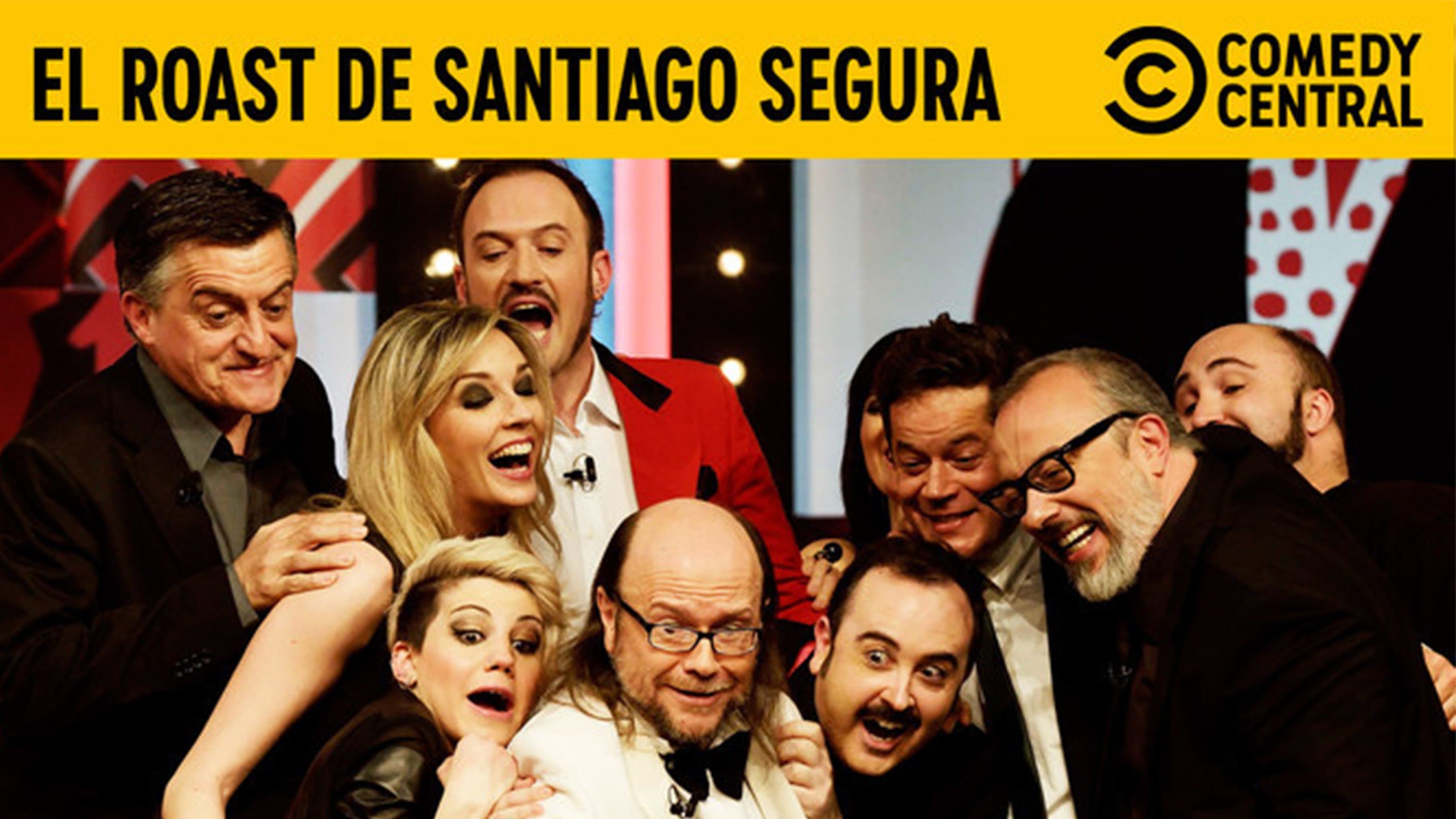 Poster backdrop for El Roast de Santiago Segura. Amiguetes los justos