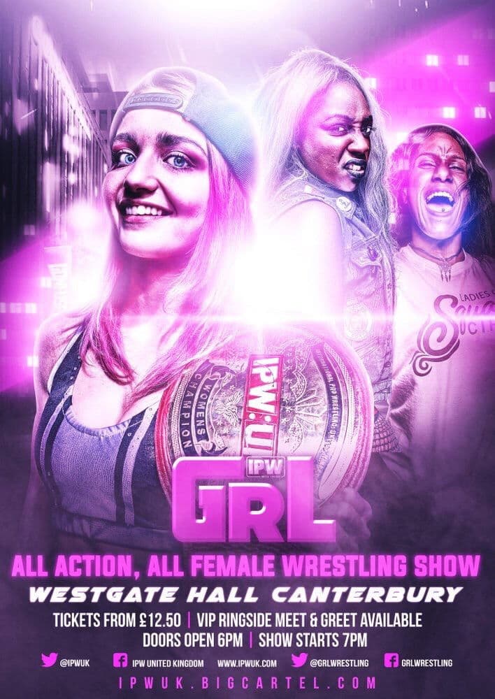 Poster backdrop for IPW:UK GRL