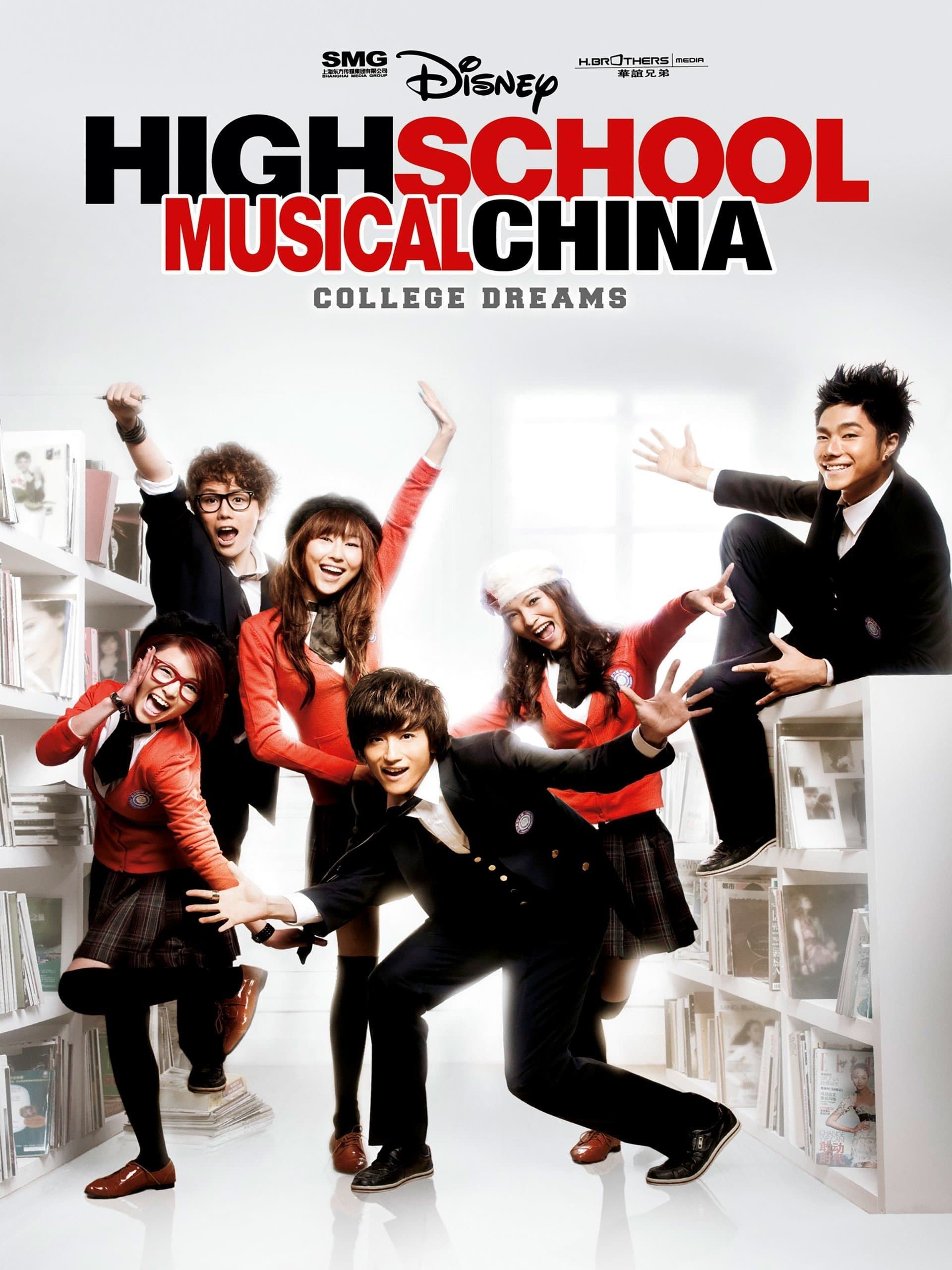 Poster backdrop for High School Musical China: College Dreams