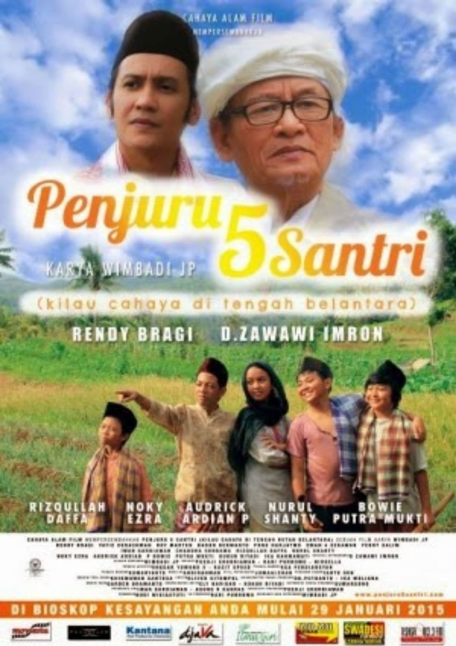 Poster backdrop for Penjuru 5 Santri