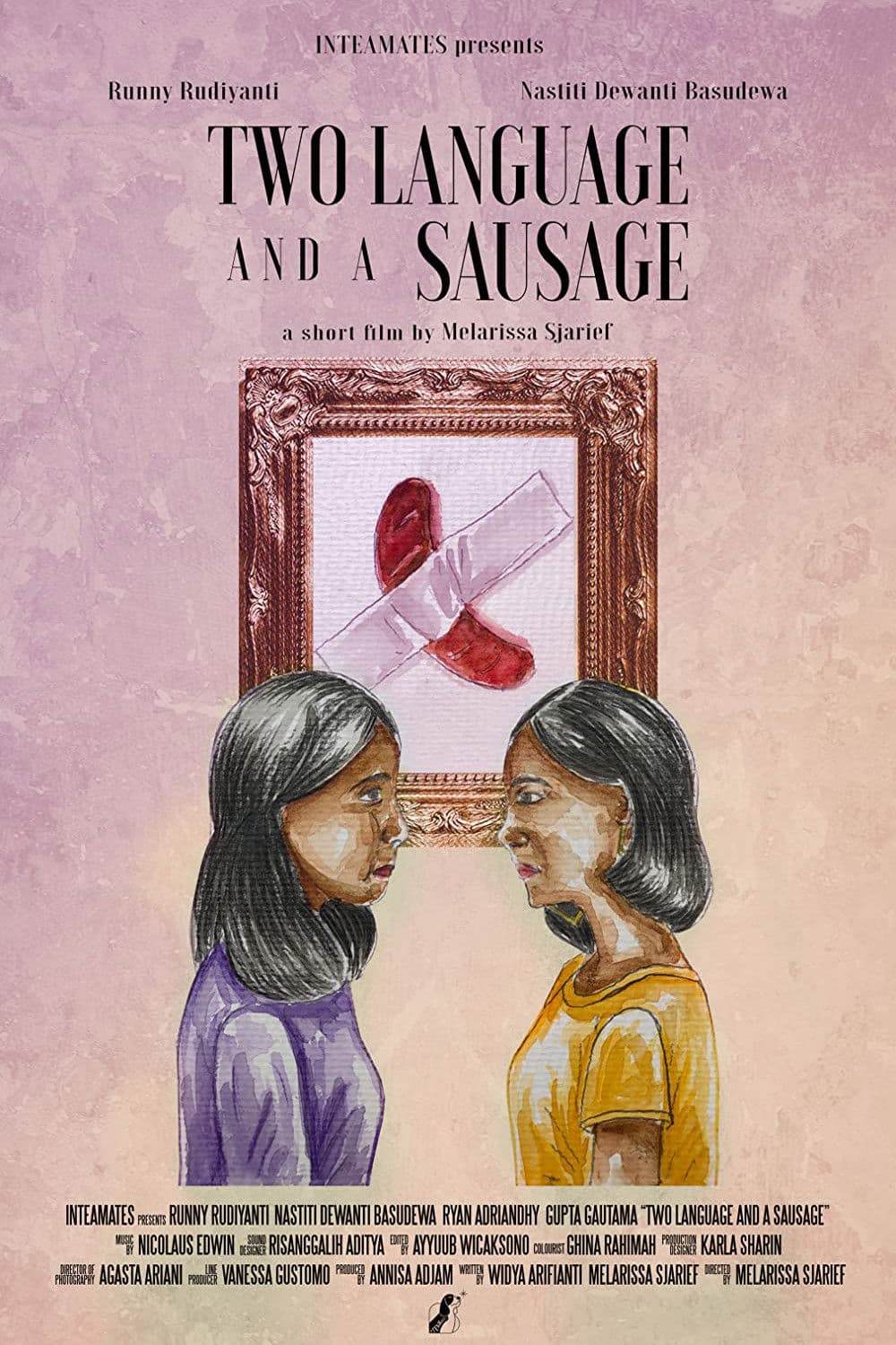 Poster backdrop for Two Language and A Sausage