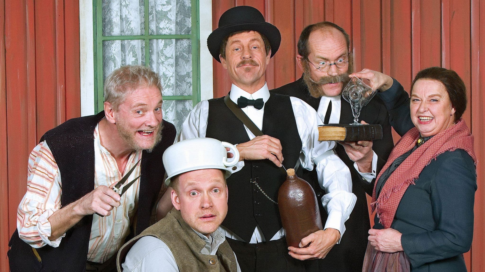 Poster backdrop for Hemsöborna - Väldigt fritt efter August Strindberg