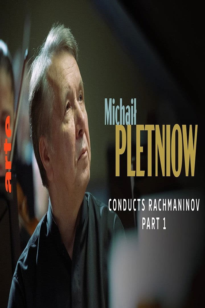 Poster backdrop for Mikhaïl Pletnev with the Orchestre Philharmonique de Radio France Rachmaninov's concertos: No.1 and No.2
