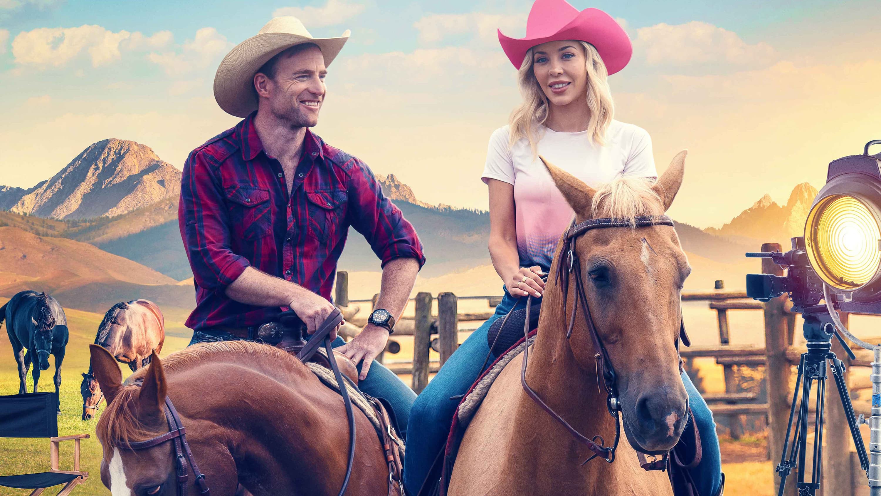 Poster backdrop for The Movie Star and the Cowboy