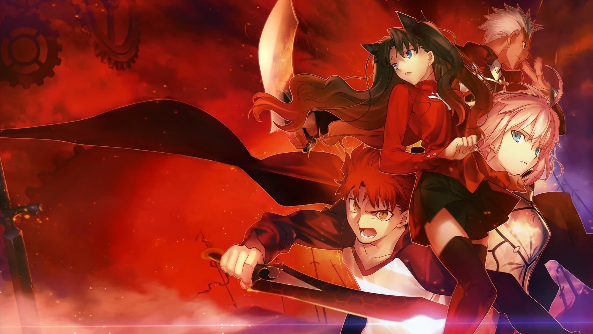 Poster backdrop for Fate/stay night: Unlimited Blade Works