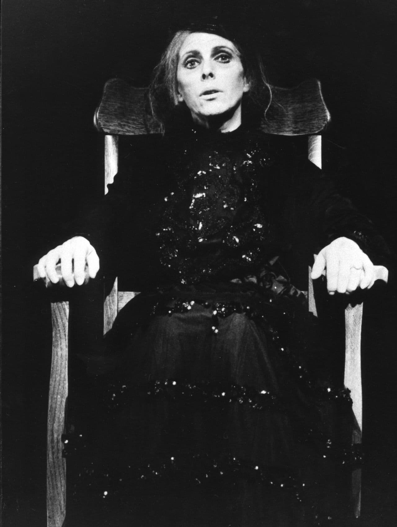 Poster backdrop for Making Samuel Beckett's 'Rockaby'