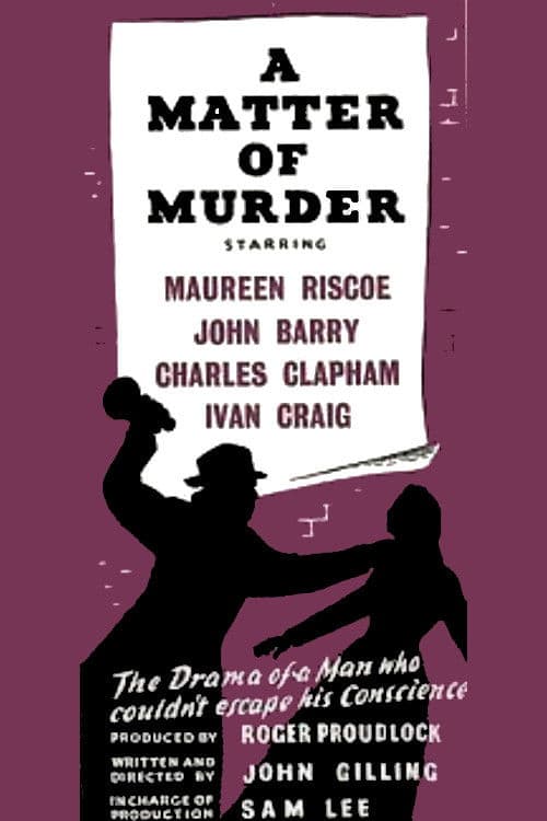 Poster backdrop for A Matter of Murder