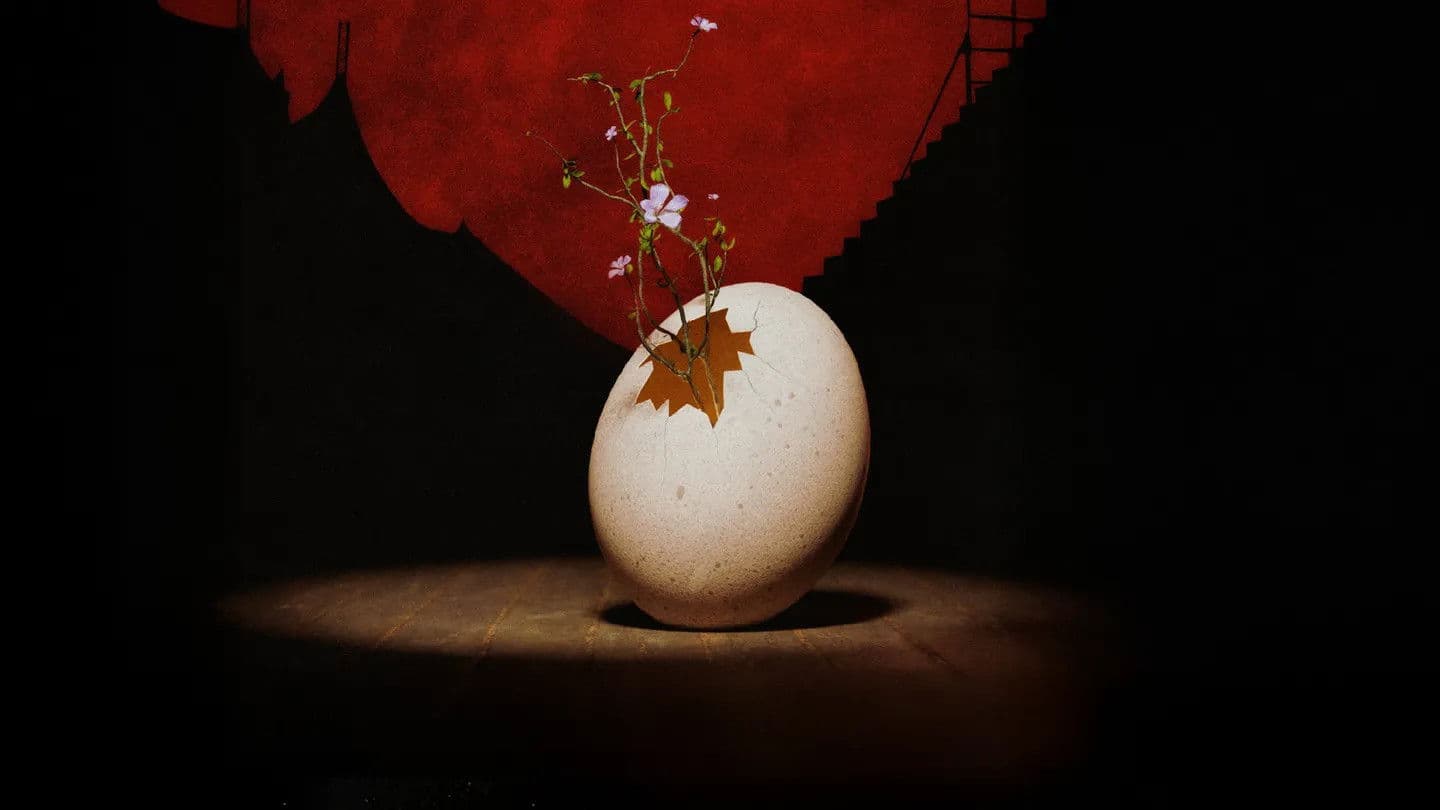 Poster backdrop for « Le Petit Cirque » at the Nuits de Fourvière