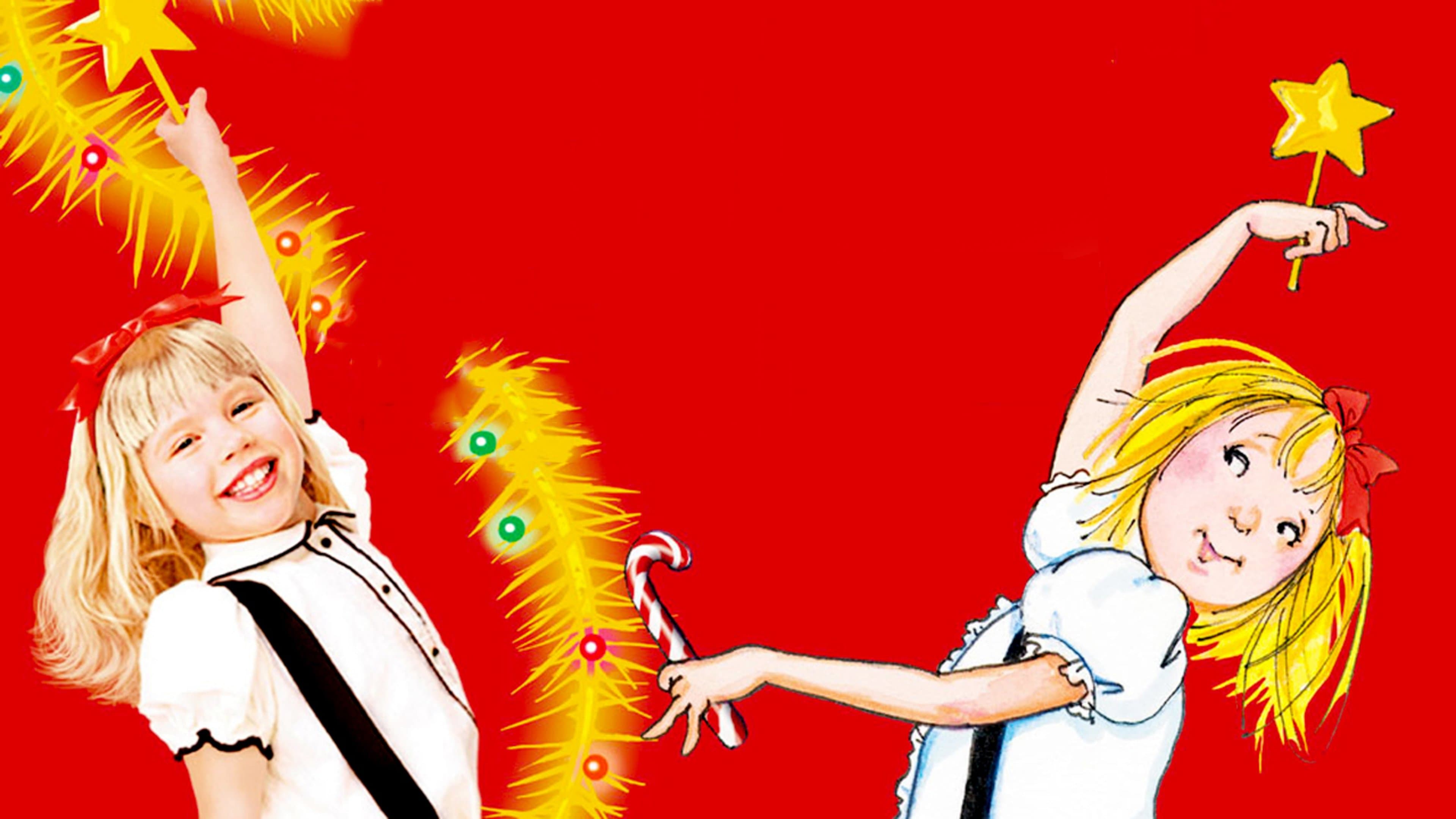 Poster backdrop for Eloise at Christmastime