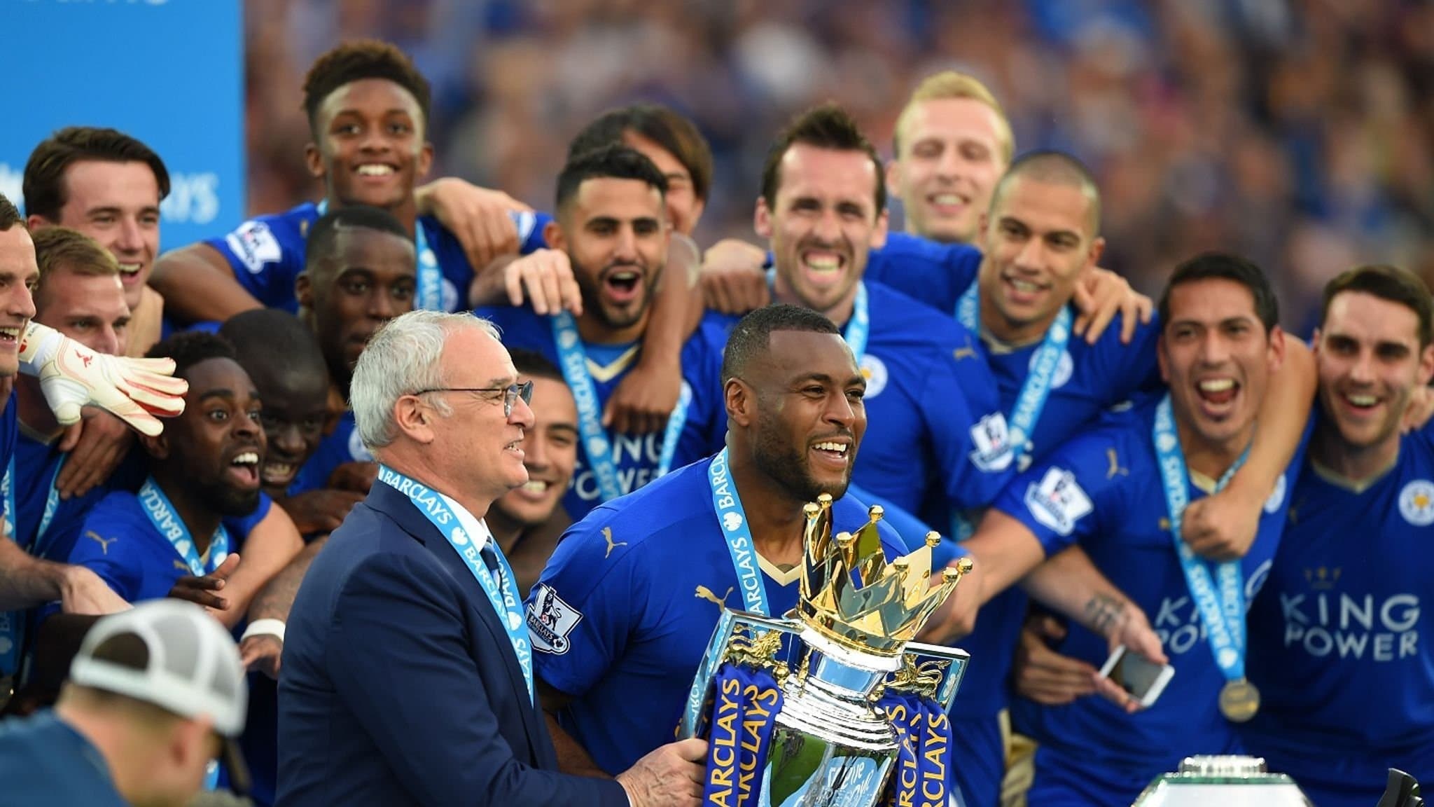 Poster backdrop for Leicester City Football Club: 2015-16 Official Season Review