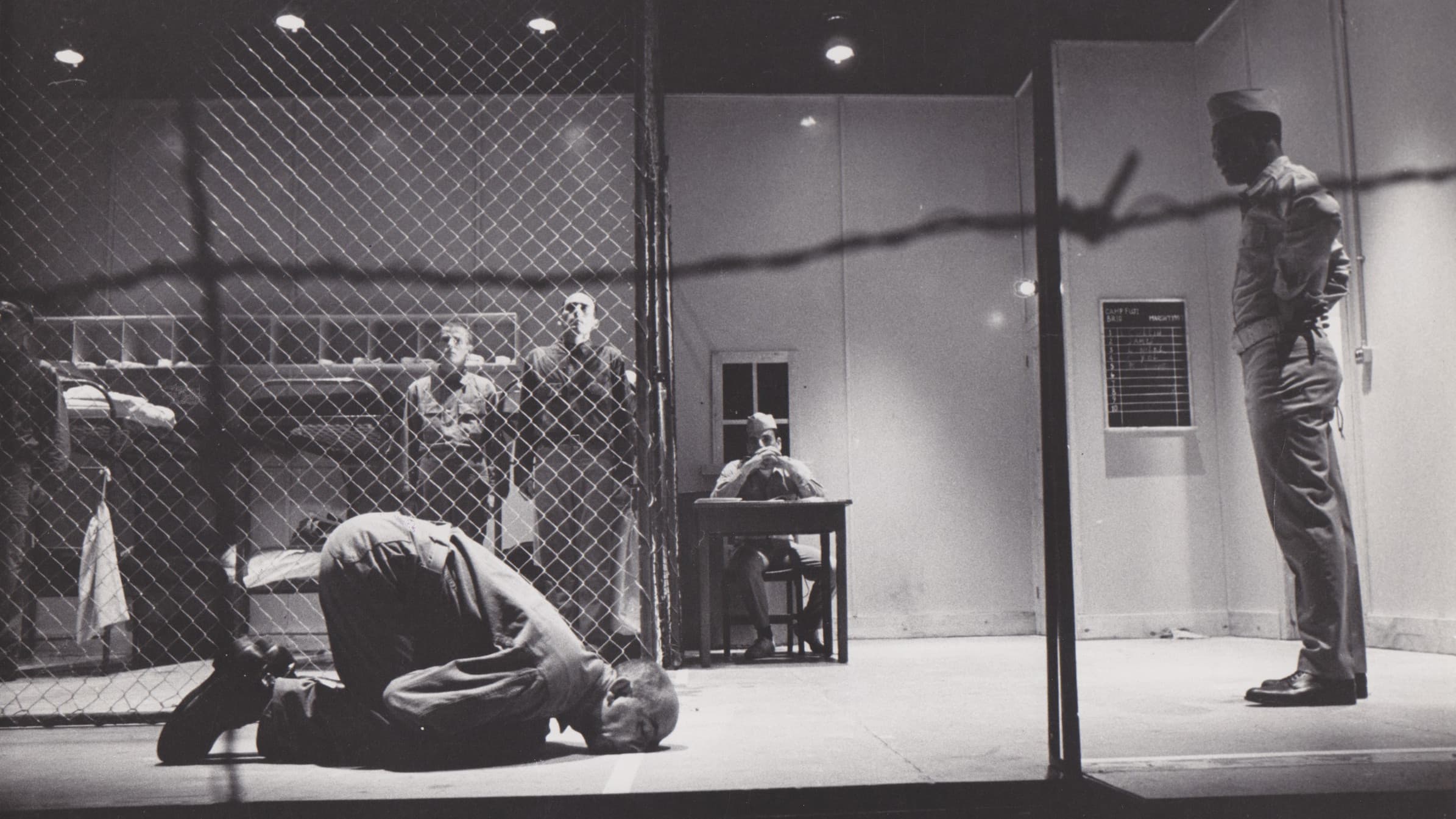 Poster backdrop for The Brig