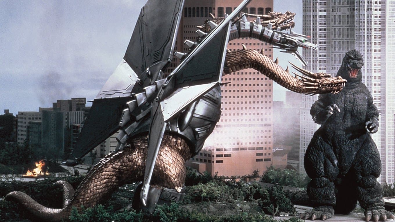 Poster backdrop for Godzilla vs. King Ghidorah
