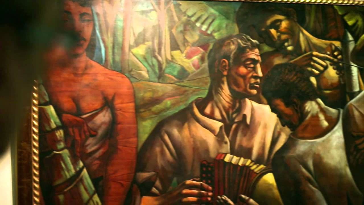 Poster backdrop for República del color